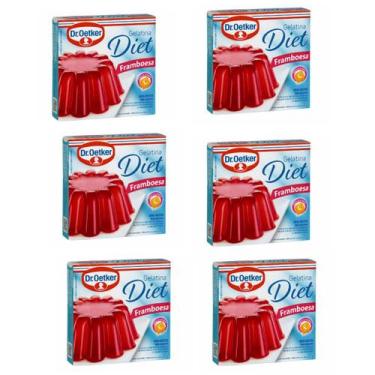 Imagem de Kit 6 Gelatina Diet 12g Sabores Dr. Oetker