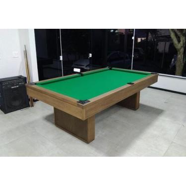Imagem de Mesa de Sinuca - 2,20x1,20 - Nelson Bilhares, Verde