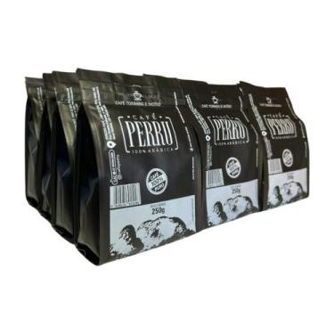Imagem de Café Torrado e Moído Arábica 250g com 12 unidades - Perru
