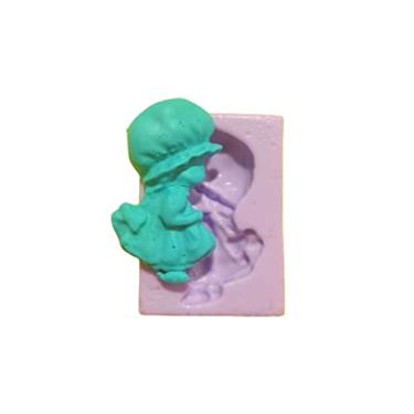 Imagem de Confeitaria dos moldes, F948 MOLDE DE SILICONE MINI CAMPONESA PARA DECORAR