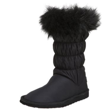 Imagem de UNIONBAY Bota infantil Stormie-Puff-G para crianças pequenas, Preto, 2 Little Kid