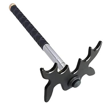 Imagem de Newmind Ponte de piscina, ponte retrátil para tacos de piscina, ponte, bastão de ponte de bilhar para mesa de bilhar, jogo, preto