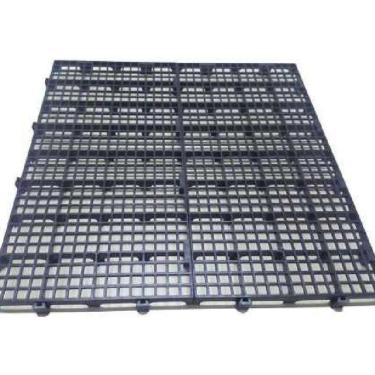 Imagem de Kit 25 Pisos Plástico Preto Estrado 50X25Cm