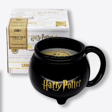 Imagem de Caneca Vela Decor Caldeirão Harry Potter