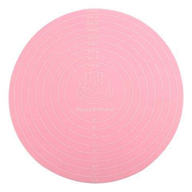 Imagem de Tapete de pastelaria de silicone,tapete de cozimento antiaderente extra grosso resistente ao calor antiderrapante tapete de cozimento de silicone com medidas tapete de pastelaria antiaderente pa,