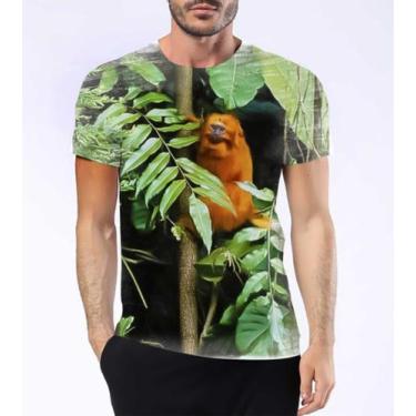 Imagem de Camisa Camiseta Mico Leão Dourado Primata Mata Atlântica 10 - Estilo K