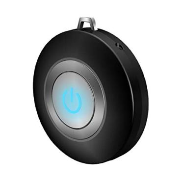 Imagem de Purificador de ar Wearable Colar Mini Portátil USB Purificador de ar negativo Purificador de ar de baixo ruído, Preto