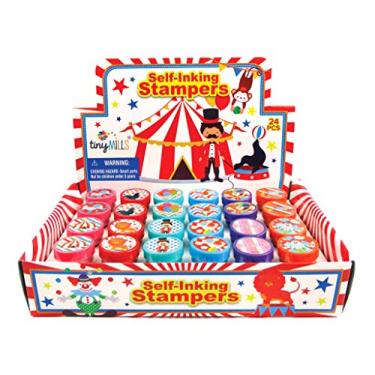 Imagem de TINYMILLS 24 peças de carimbos de carnaval de circo para crianças