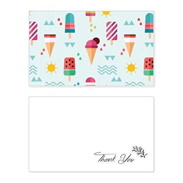 Imagem de Sun Mountain River Picolé Doce Sorvete Cartão de Agradecimento Cartão de Aniversário Saudação Casamento Apreciação