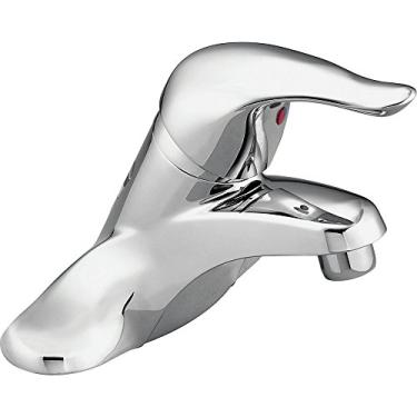 Imagem de Moen L64601 Chateau One-Handle Low Arc Bathroom Faucet, Chrome