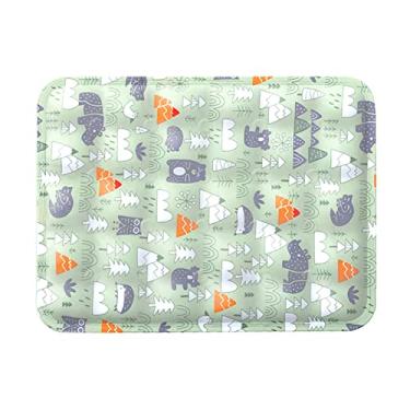 Imagem de Tapete de resfriamento para animais de estimação não tóxico gel tapete fresco para cães gatos, tapete de resfriamento animal à prova de arranhões confortável auto-refrescante almofada fresca no verão quente, 008,50 * 60 cm