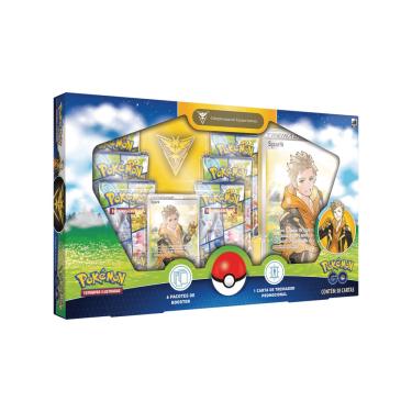 Jogo Carta Pokemon - GO Blister Triplo 19 cartas Niantic Copag