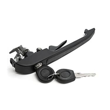 Imagem de Maçaneta Externa Gol Quadrado Preta - Direito