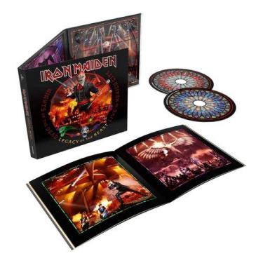 Imagem de Iron Maiden - Legacy Of The Beast - 2 Cds - Dvd/Cd/Bluray/Livro