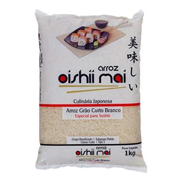 Imagem de Arroz Oishii Mai Grão Curto Tipo 1 1kg