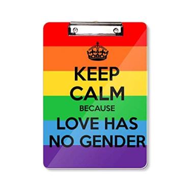 Imagem de Gay Lesbian Transgênero Bissexuais LGBT prancheta pasta de escrita placa de apoio A4