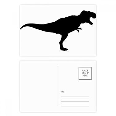 Imagem de Cartão postal Dinossauro Die Out Bones, conjunto de cartões postais de aniversário para enviar cartões de agradecimento