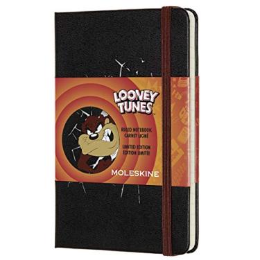 Imagem de Caderno Moleskine, Edição Limitada Looney Tunes, Taz, Pautado, Tamanho Bolso (9 x 14 cm)