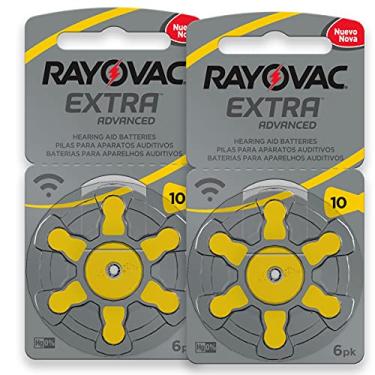 Imagem de 12 Pilhas Baterias 10 Pr70 Aparelho Auditivo Rayovac 2 Cartelas C/ 6 Unidades