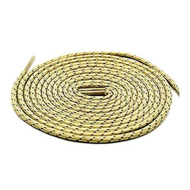 Imagem de Teeoff Cadarços esportivos redondos refletivos para tênis, Caqui, 47.2"