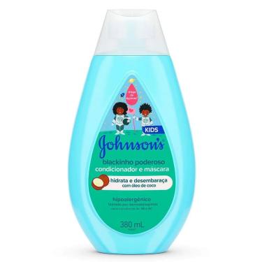 Imagem de Condicionador e Máscara Johnson`s Kids Blackinho Poderoso 380mL