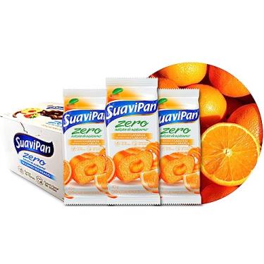 Imagem de BOLINHO ZERO LARANJA C/ LARANJA 40g / DISPLAY C/ 12 UNID.