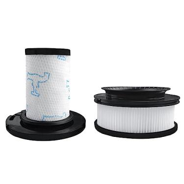 Imagem de NUHFUFA 1 conjunto de filtros dianteiros e traseiros compatíveis com Rowenta ZR00907/908 RH98XX/99XX Sweeper Filtro HEPA acessórios para aspirador de pó