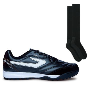 Imagem de Chuteira Scty Topper Maestro Td Iv + Meião Color Sports De Futebol