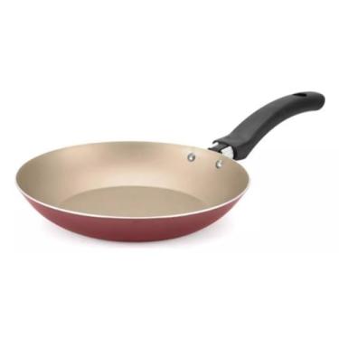 Imagem de Frigideira Francesa Antiaderente Teflon 24cm Cereja Com Bege