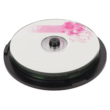 Imagem de Discos CD-R Em Branco, Mídia Gravável De CD, Disco Gravável Para Dados E Música Velocidade 52X, Capacidade De 730 MB, Música Gravável E Armazenamento De Dados(10PCS)
