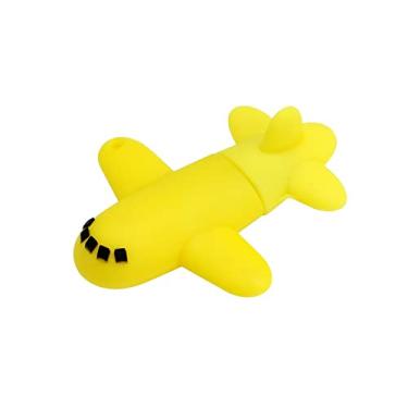 Imagem de Flash Drive USB 2.0 de 8 GB, modelo de avião amarelo, pendrive, pendrive, pendrive, para armazenamento de dados