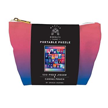 Imagem de Mystic Mondays Tarot Portable Puzzle: 500-piece Jigsaw & Canvas Pouch