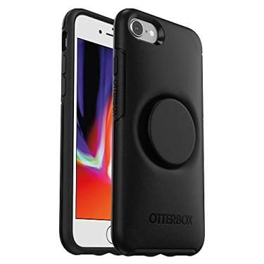 Imagem de OtterBox Capa série Otter + POP Symmetry para iPhone SE (3ª e 2ª geração) e iPhone 8/7 - Preta