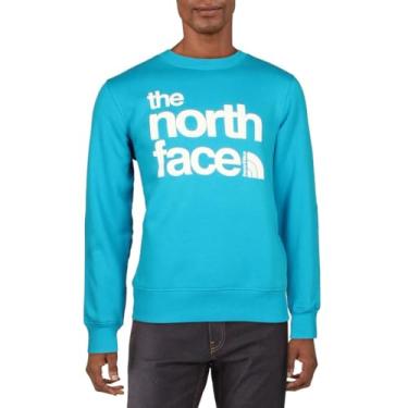 Imagem de THE NORTH FACE Camiseta masculina manga curta TNF Bear, Azul acústico, Medium