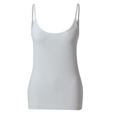 Imagem de Camiseta Regata, She, Feminino, Branco, GG
