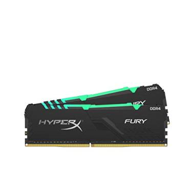 Imagem de HX432C16FB3AK216 - Kit de Memórias HyperX Fury (2 de 8GB) DIMM DDR4 3200Mhz 1,2V para desktop