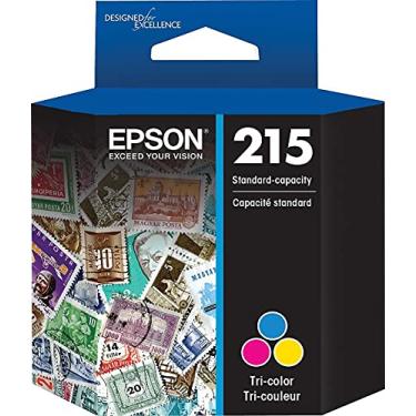 Imagem de EPSON Cartucho tricolor de capacidade padrão de tinta T215 (T215530-S) para impressoras Epson WorkForce selecionadas