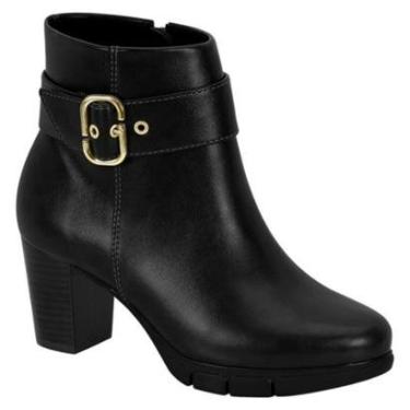 Imagem de Bota Modare Ultraconforto Feminina Cano Curto Fivelas Macia-Feminino