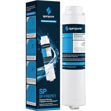 Imagem de SpiroPure Filtro de água de geladeira certificado SP-FREP01 NSF para substituição compatível com Frigidaire EPTWFU01 PureSource Ultra II Electrolux EWF02 PureAdvantage (1 pacote)