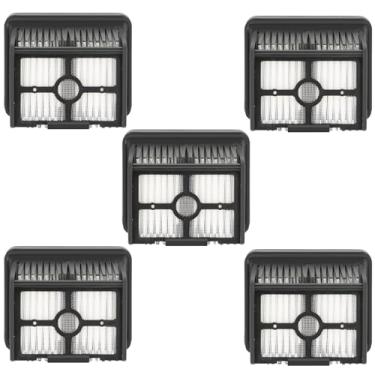 Imagem de (5 peças) Filtros HEPA compatíveis com Dreametech H12 Pro/H13 Pro/H12DUAL/ M12, kit de filtro de aspirador de pó seco úmido, peças de reposição 5 filtros