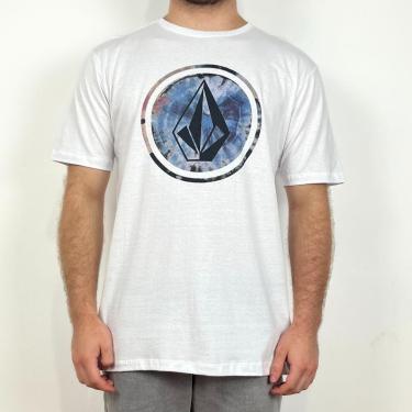 Imagem de Camiseta Volcom Circle Dye Branco-Masculino