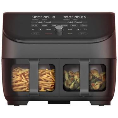 Imagem de Vortex Plus Fritadeira Elétrica AirFryer 8L 10 em 1 com Painel Digital e Cesta Dupla, 1700W, 110v, INSTANT POT 140 3090 01, Preto