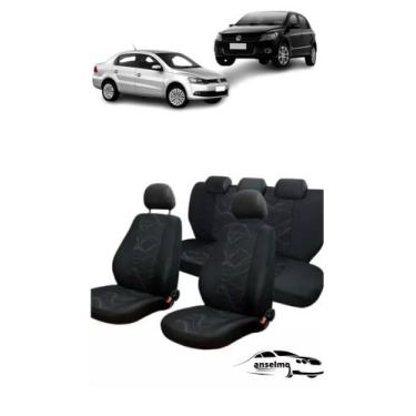 Imagem de capa de banco tecido grosso carro gol voyage g5 g6 - anselmo