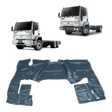Imagem de Tapete Caminhão Ford Cargo até ano 2011 com Capô em Verniz - JCS Acess