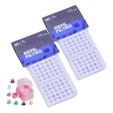 Imagem de Kit 4 Unidades Refil Filtro Para Bebedouros 2,3l Petlon Cães E Gatos B