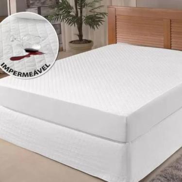 Imagem de Protetor De Colchão King Impermeável Micromatelado Antiácaro - Angel D