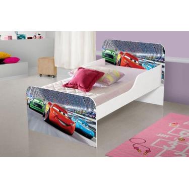 Imagem de Cama infantil menino c/colchao - DULLAR Móveis