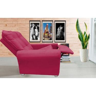Imagem de Poltrona Reclinavel Sala De Estar Astra Amamentação - Beatriz Decor , 