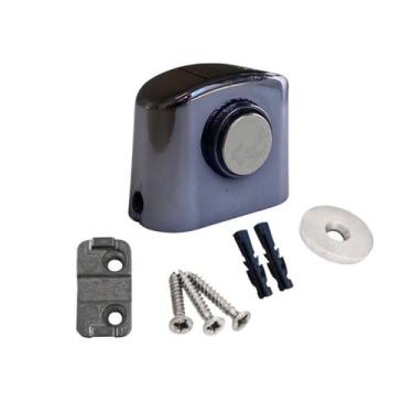 Imagem de 8 Prendedor de Porta Metal Fixador Com Imã Batedor Em Zamac - Base Com