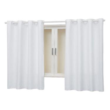 Imagem de Cortina de Janela Tecido Grosso OXFORD 2,00M x 1,40M para Sala Quarto 